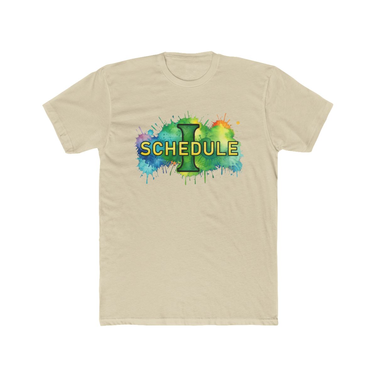Schedule 1 Heavy Cotton Tee, Gift for Stoners, Fun Summer Shirt, Everyday Wear, Vibrant Graphic Tee, Video Game Apparel, Schedule One
